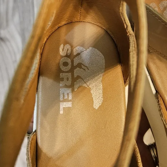 SOREL Cameron Flatform Lace Wedge Sandals