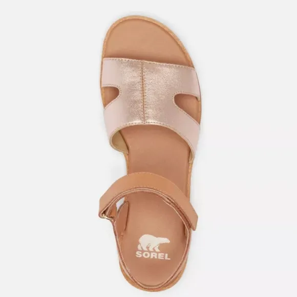 SOREL ELLA™ III Ankle Strap Women's Flat Sandal Size 6