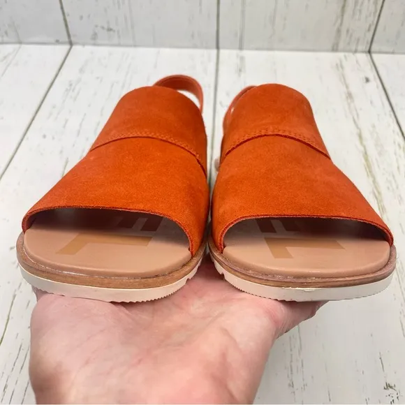 Sorel Ella‎ ll Slingback Suede Leather Sandals