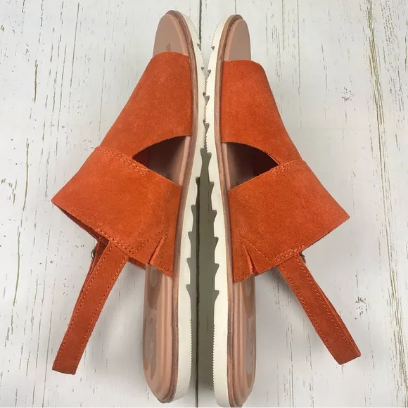 Sorel Ella‎ ll Slingback Suede Leather Sandals