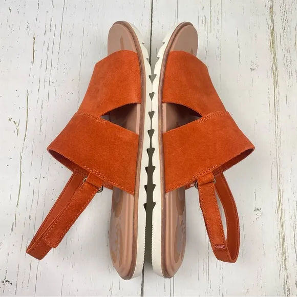 Sorel Ella‎ ll Slingback Suede Leather Sandals