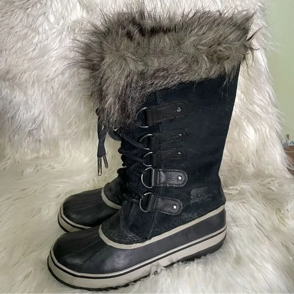 Sorel Joan of Arctic Women's Winter Snow Waterproof Leather Boots NL3481 Size 9