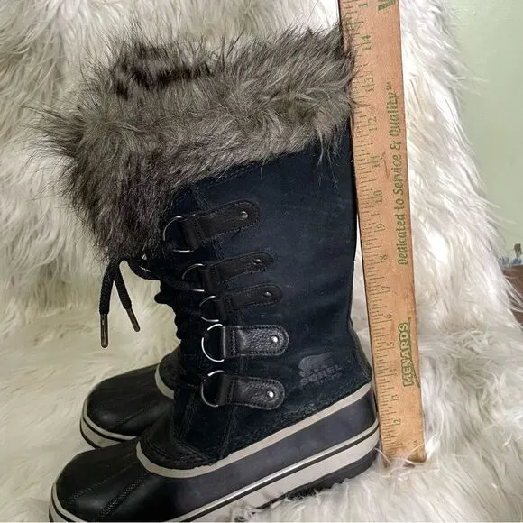 Sorel Joan of Arctic Women's Winter Snow Waterproof Leather Boots NL3481 Size 9