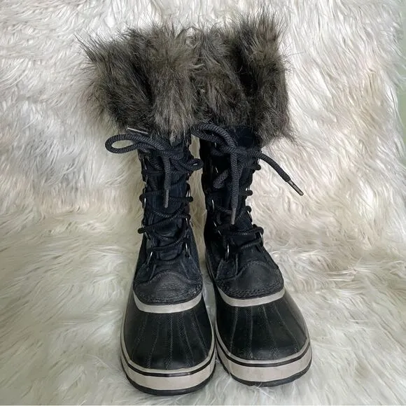 Sorel Joan of Arctic Women's Winter Snow Waterproof Leather Boots NL3481 Size 9