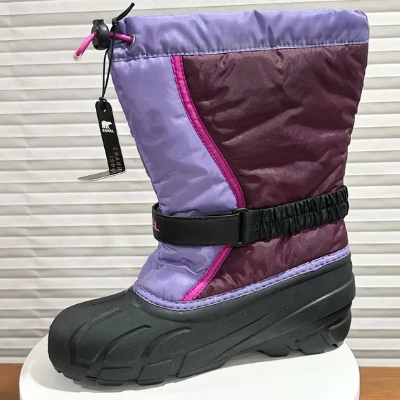 🌸SOREL🌸  Kids' Flurry Waterproof Snow Boot Size: 7