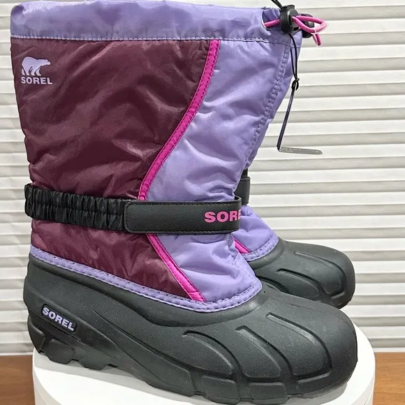 🌸SOREL🌸  Kids' Flurry Waterproof Snow Boot Size: 7