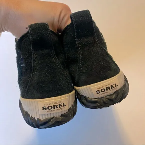 Sorel Out N About Conqest Boots Lace Up Waterproof Suede unisex youth 2