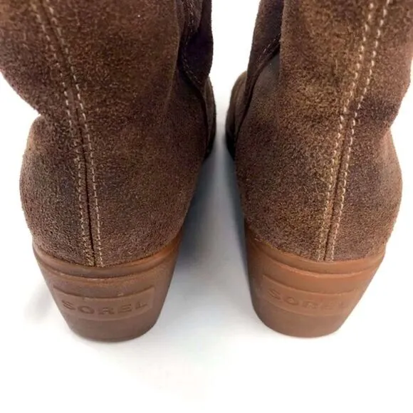 Sorel TORONTO Brown Suede Mid Calf Boots