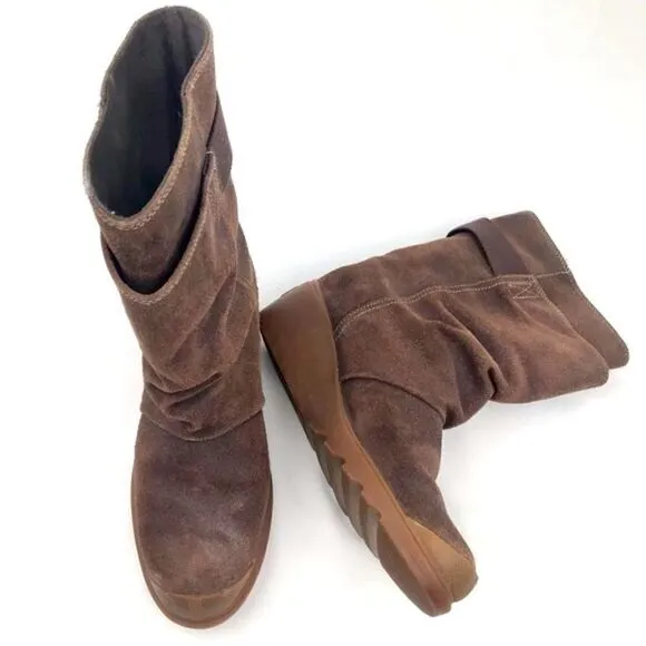 Sorel TORONTO Brown Suede Mid Calf Boots
