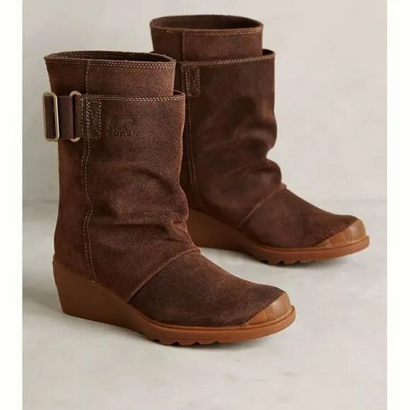Sorel TORONTO Brown Suede Mid Calf Boots