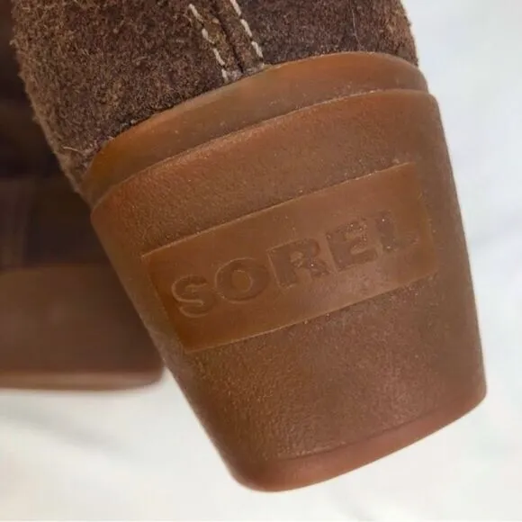Sorel TORONTO Brown Suede Mid Calf Boots