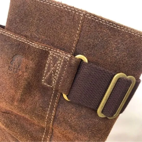 Sorel TORONTO Brown Suede Mid Calf Boots