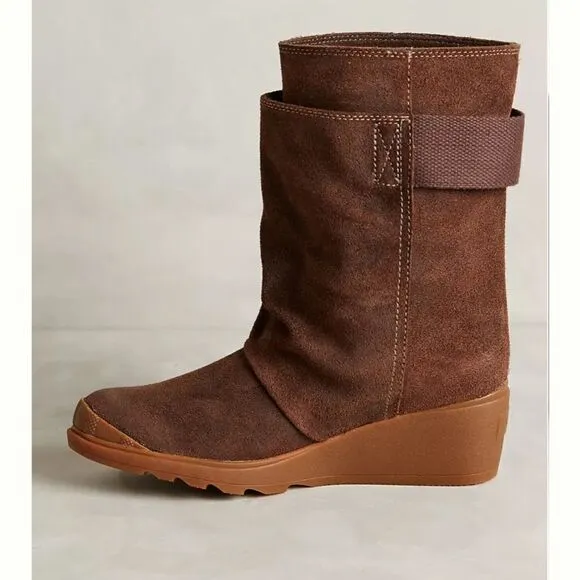 Sorel TORONTO Brown Suede Mid Calf Boots