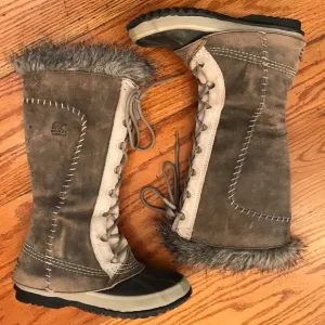 Sorel Waterproof Boots, Brown
