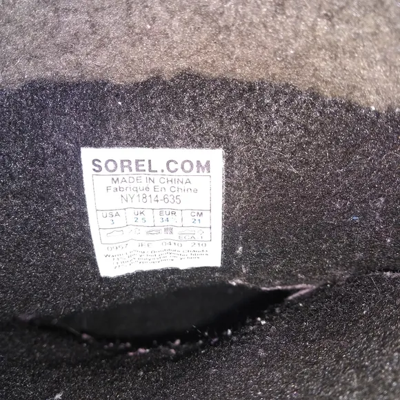 Sorel Waterproof Girls Rain/Snow Boots