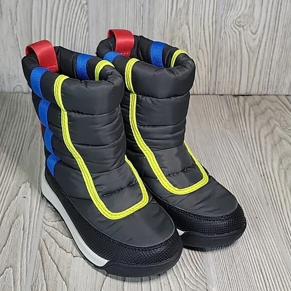 Sorel Whitney II Puffy Waterproof Snow Boots Kids Unisex Toddler Size 10 NWT