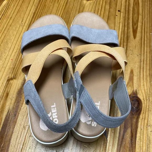 Sorel Women's Cameron Flatform Slingback Sandal size 11