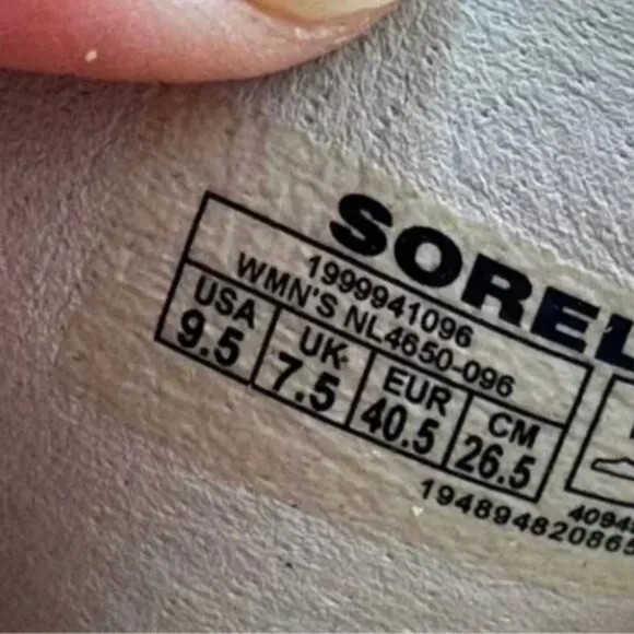 Sorel Women's Ella II Ankle Strap Leather Upper Sandals in Taupe Size 9.5
