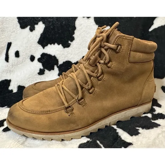 Sorel Women’s Harlow Lace Boots Size 12 - Elk