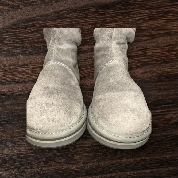 Sorel Women's The Campus Mid-Height Plaid Boot Gray Suede Boots Size 8 Pre-owned
