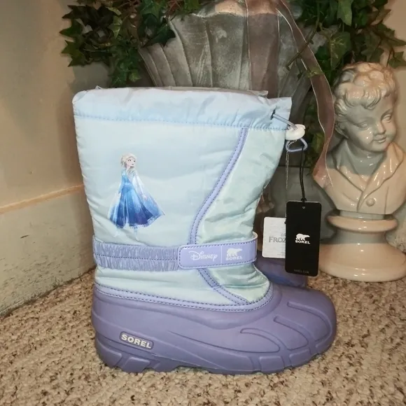 Sorel x Disney Frozen 2 Elsa Flurry Winter Boot Youth Size 7/Ladies Size 8-8 1/2