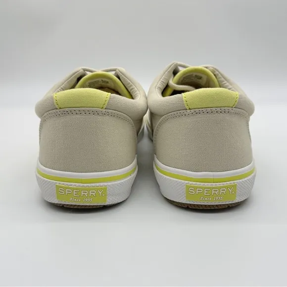 Sperry Halyard Summer Sneaker Men's Off White Sneakers 12