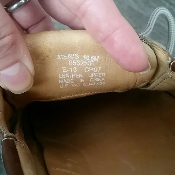 Sperry  men's  leather   loafers
