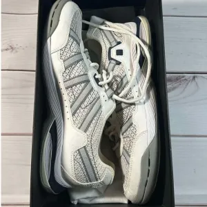 Sperry Top-Sider White Gray Athletic Sneakers Comfort Walking Shoe Men's Size 9M