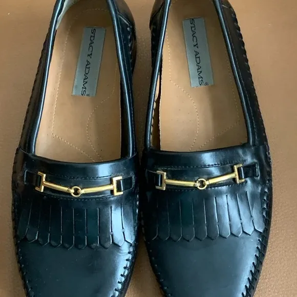 Stacy Adams Fine Leather Slip-Ons