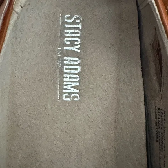 Stacy Adams Men's Naples Natural Genuine Leather Lined Casual Loafers Shoes 9.5