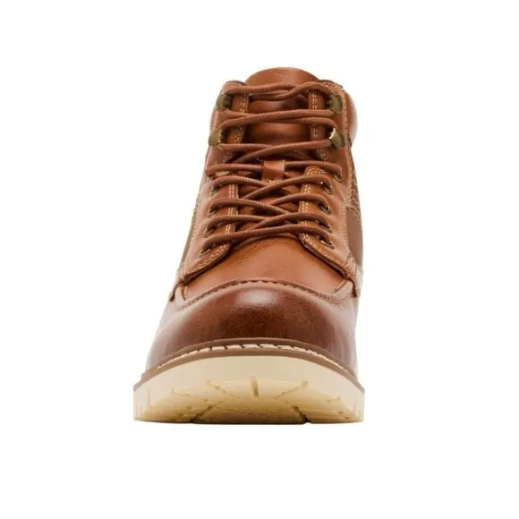 Steve Madden Men's Bleeker Boot Color Cognac Size 9.5