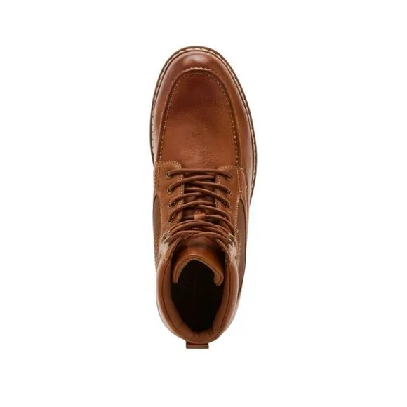 Steve Madden Men's Bleeker Boot Color Cognac Size 9.5