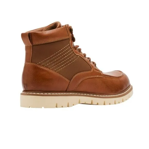 Steve Madden Men's Bleeker Boot Color Cognac Size 9.5
