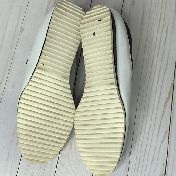 Stuart Weitzman Black and White  Getaway Sneakers