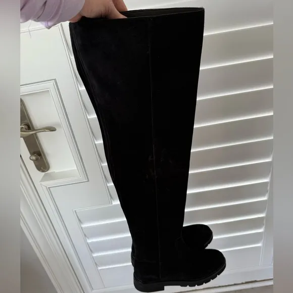 Stuart Weitzman Chicago Lug Sole over the knee  Boots