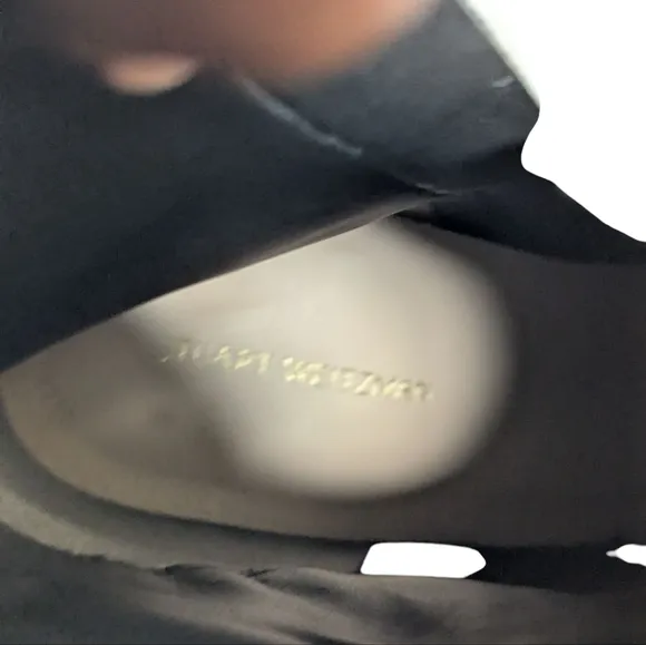 Stuart Weitzman Elegant Black Platform Boots... Size 10