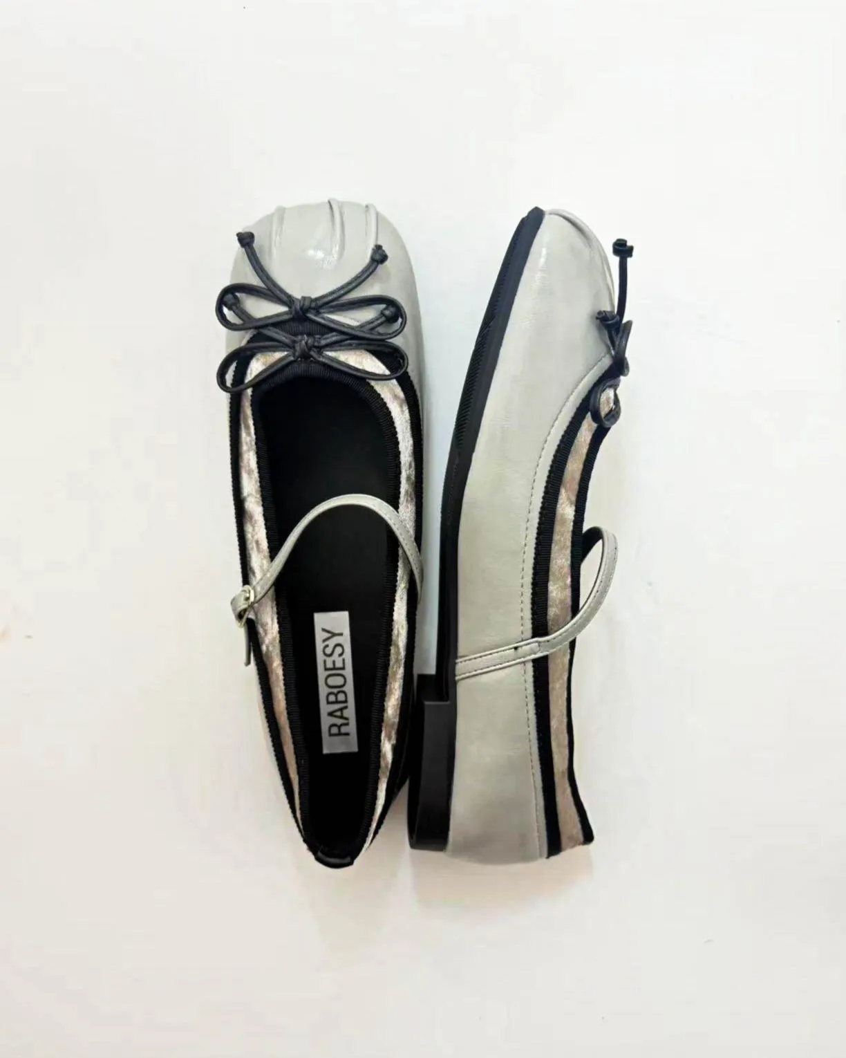 Studded Mary Jane Flats