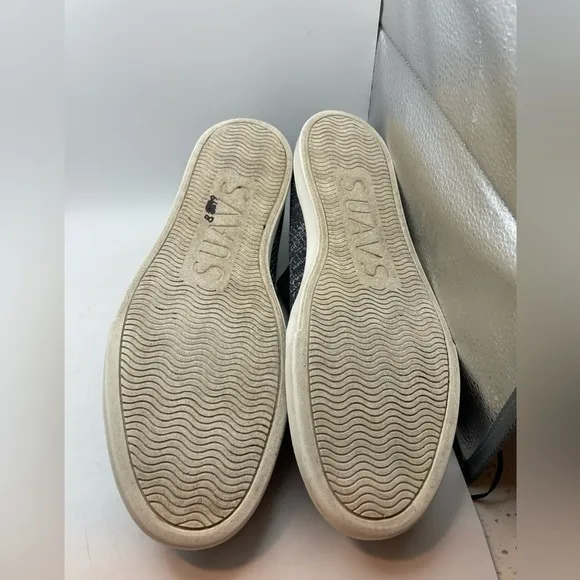 Suavs Zilker men’s gray knit sneakers size 13