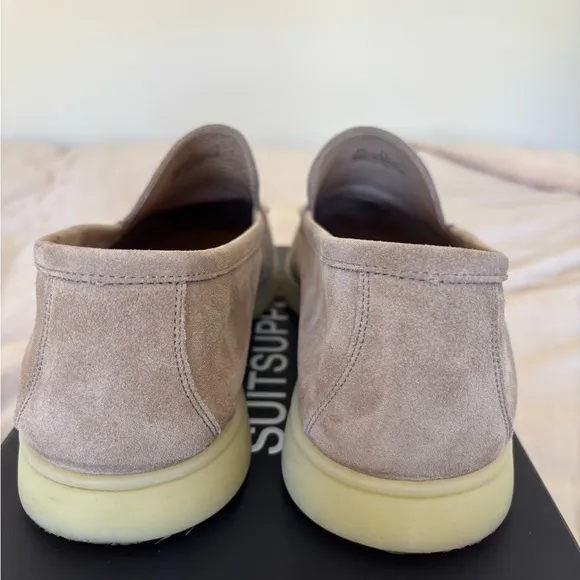 Suitsupply Tan Suede Loafers