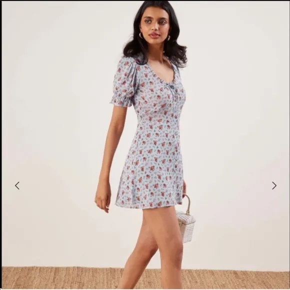 Super Sweet Reformation Page Dress in Petunia print. Spring n Summertime Style!
