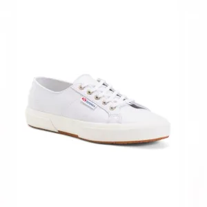 Superga Nappa Leather Lace Up Sneakers Optical White Women’s Size 5