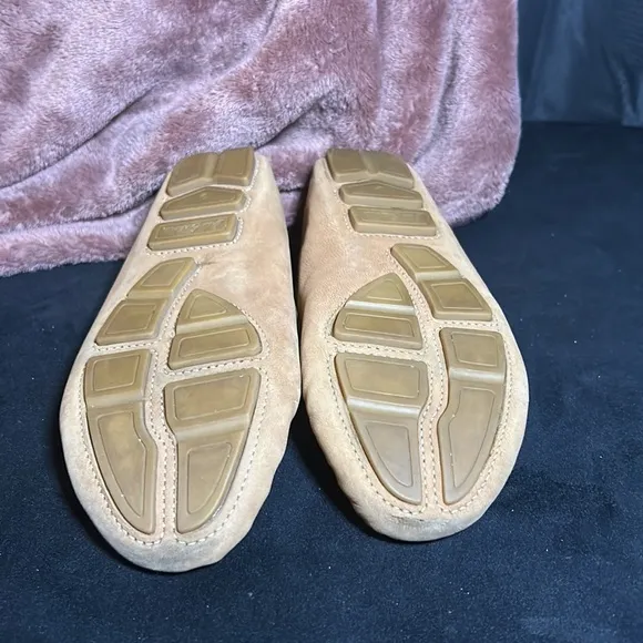 Tan Leather Sam Edelman Loafers Size 6