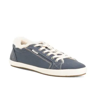 TAOS Blue Wash Starline Sneakers Faux Fur Lining Women’s Size 8.5 NIB
