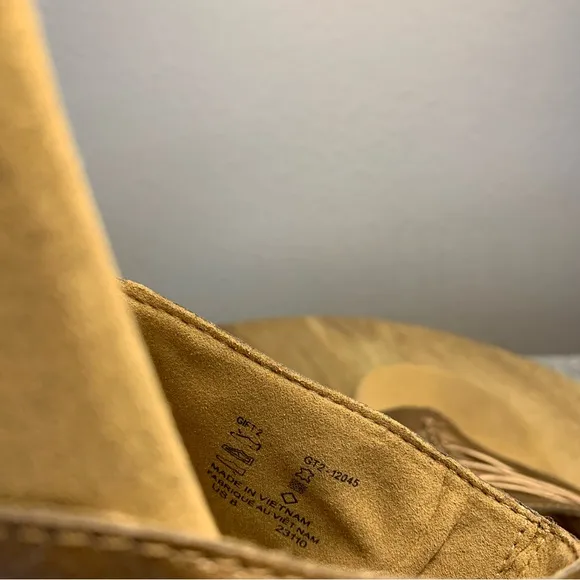 Taos Gift 2 Sandal Cognac Size 8 Comfort