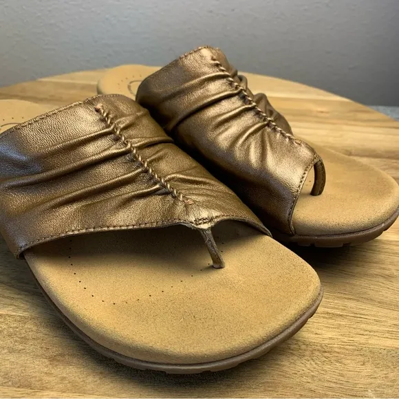 Taos Gift 2 Sandal Cognac Size 8 Comfort