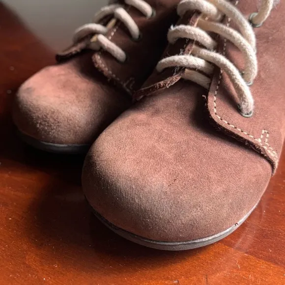 Tartine et Chocolat Teddy Bear Baby Suede Boots