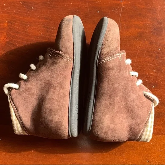 Tartine et Chocolat Teddy Bear Baby Suede Boots