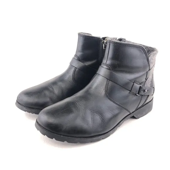 Teva De La Vina Wool Leather Ankle Boots 8.5