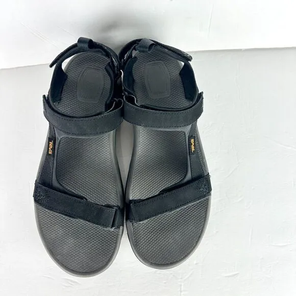 Teva Men's Meacham Hiking Sandal Size 12 Black Gray Outdoor Camping EUC