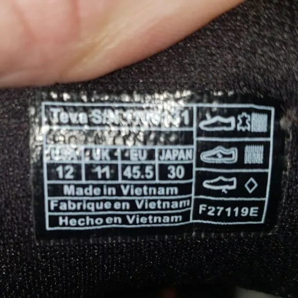 Teva Brown Leather sneakers